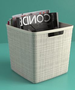 Curver Jute Plastic Basket